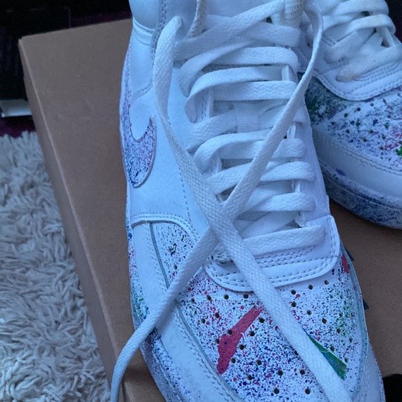 Shoes Custom Paint Splatter Air Force Ones Poshmark